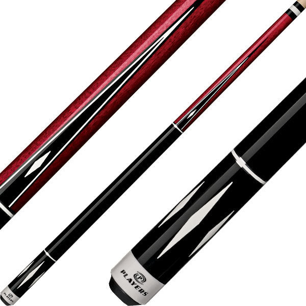 Players C-809 58 in. Billiards Pool Cue Stick + Free Soft Case Included