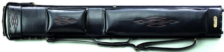 Southern Game Rooms C24P 2Bx4S Black Billiards Pool Cue Stick Case