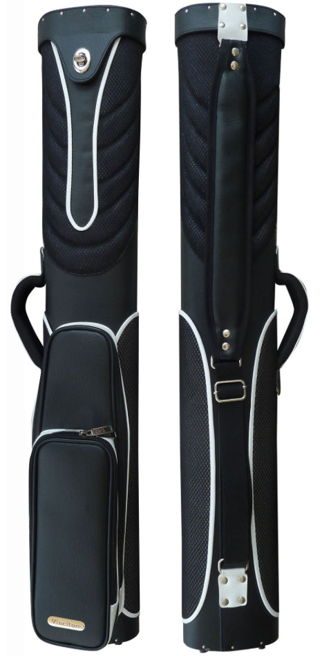 Southern Game Rooms C24Q 2Bx4S Black/White Billiards Pool Cue Stick Case