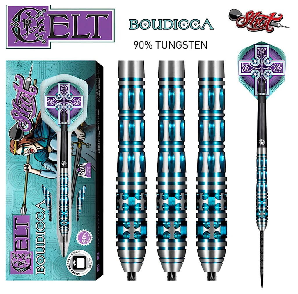 CBST-23 Celt Boudicca Steel Tip Dart Set 23gm