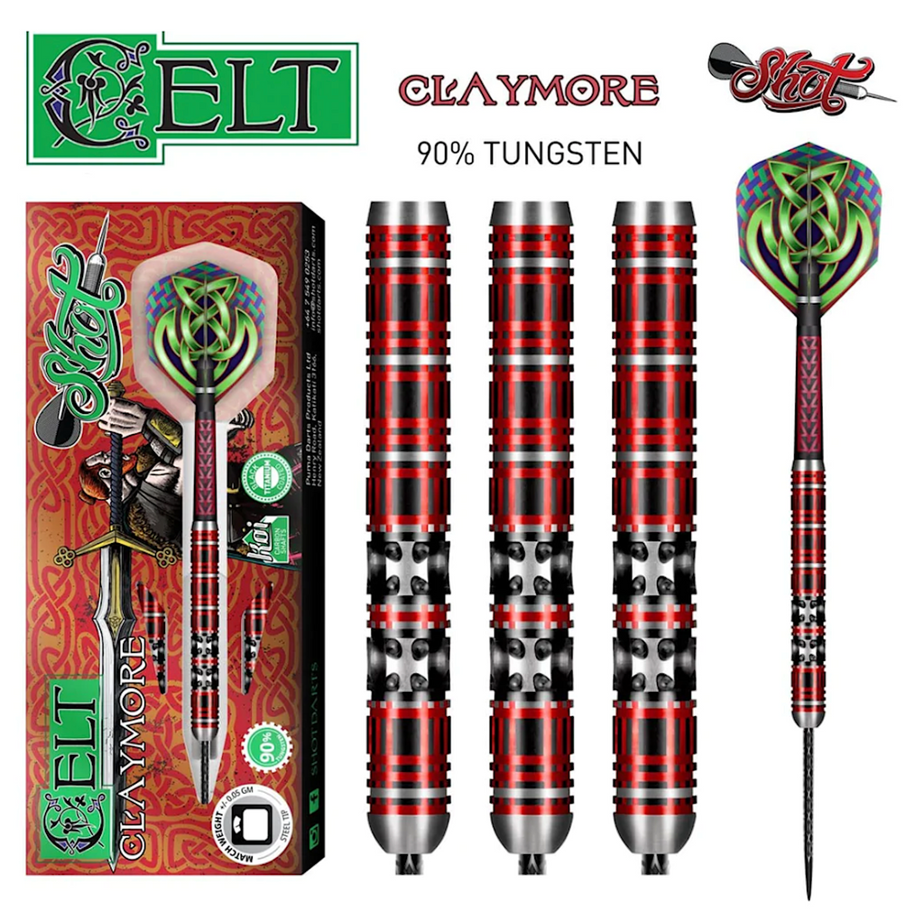CCST-23 Celt Claymore Steel Tip Dart Set 23gm