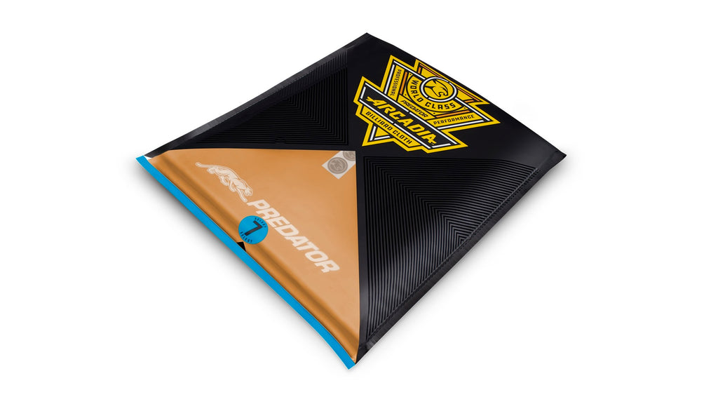 Predator Arcadia Select (7 ft, Gold) Worsted Blend Pool Table Cloth