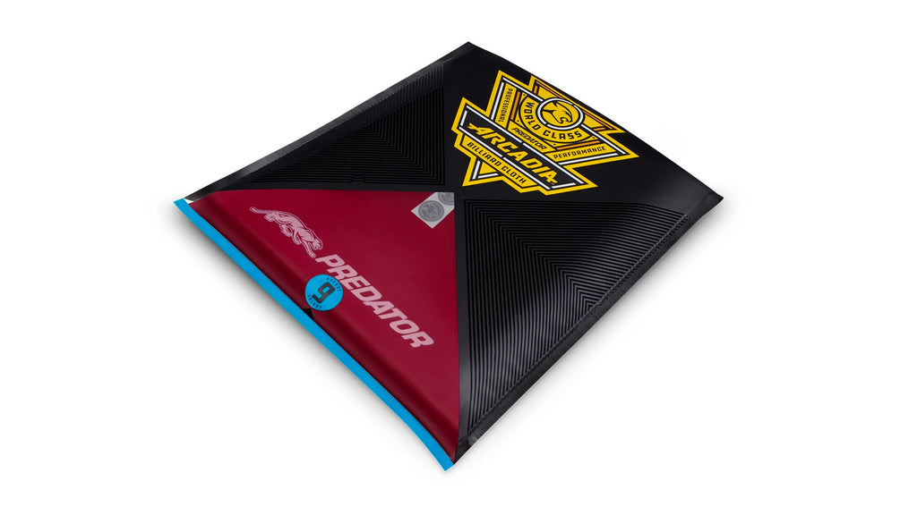 Predator Arcadia Select (9 ft, Burgundy) Worsted Blend Pool Table Cloth