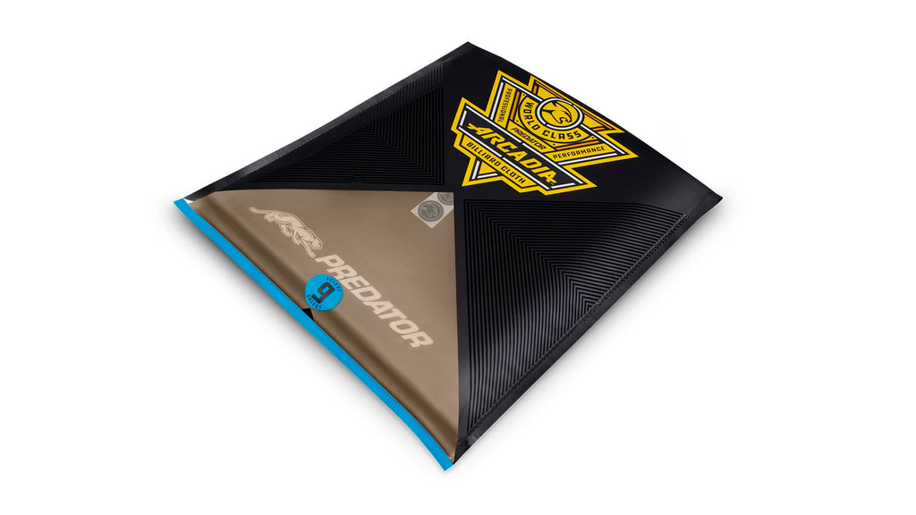 Predator Arcadia Select (9 ft, Camel) Worsted Blend Pool Table Cloth