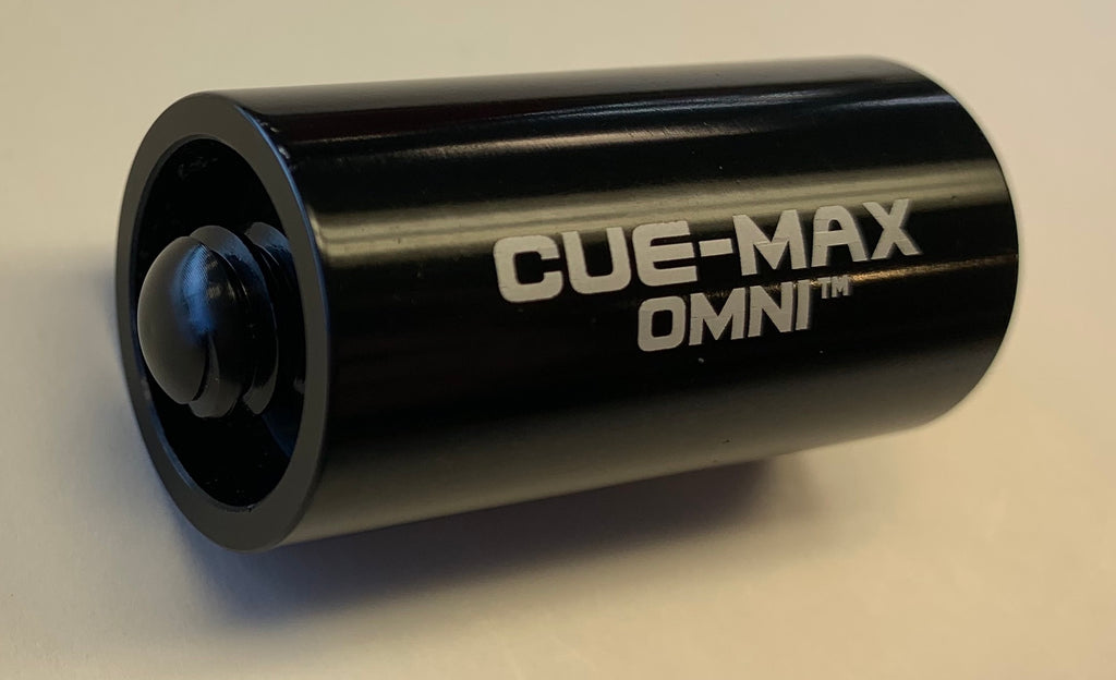 Cue-Max Omni 5/16x14 to Uni-loc Weighted Cue Extension - Size 1, Black