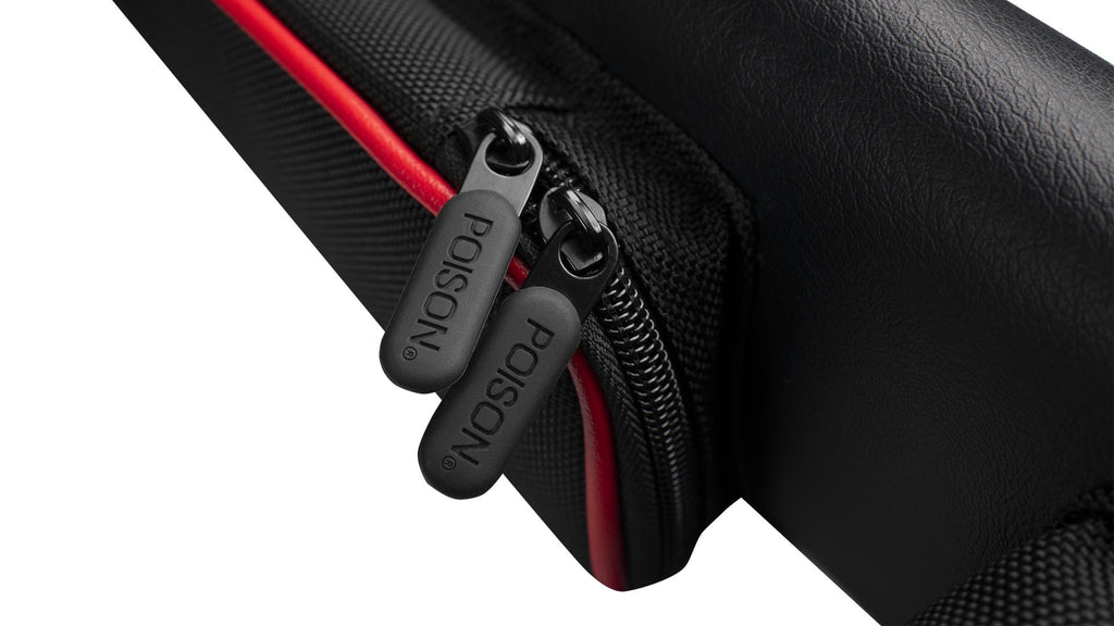 Poison Armor ARM3 2Bx2S Black Hard Billiards Pool Cue Stick Case