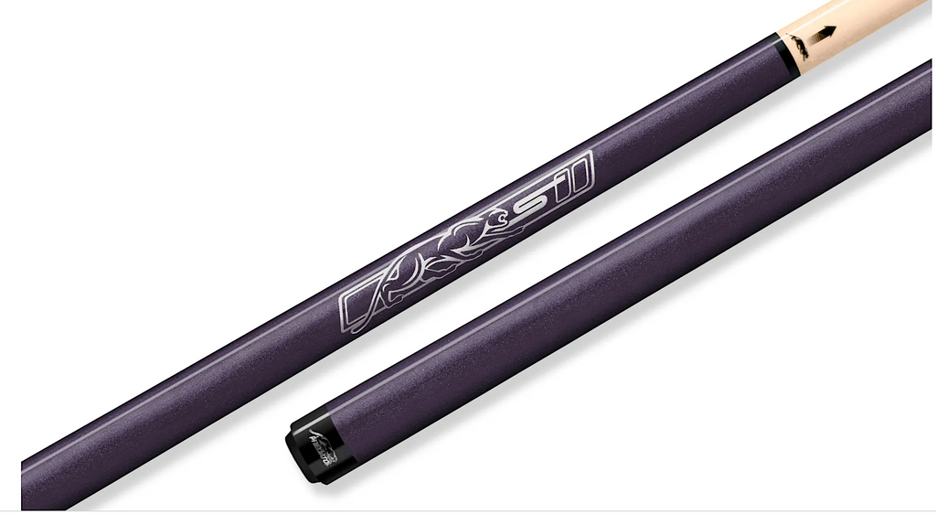 Predator Sport 2 Junior Youth Kids Short Pool Cue Stick (No Wrap, Purple)