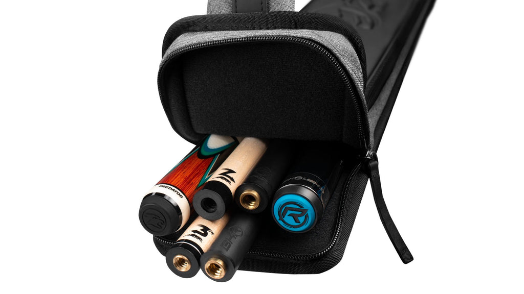 Predator Metro 2Bx4S Hard Light Grey Billiards Pool Cue Stick Case