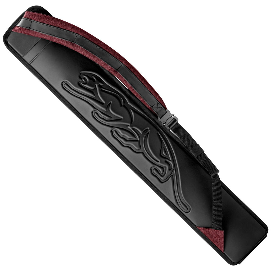 Predator Metro 2Bx4S Hard Billiards Pool Cue Stick Case - Red