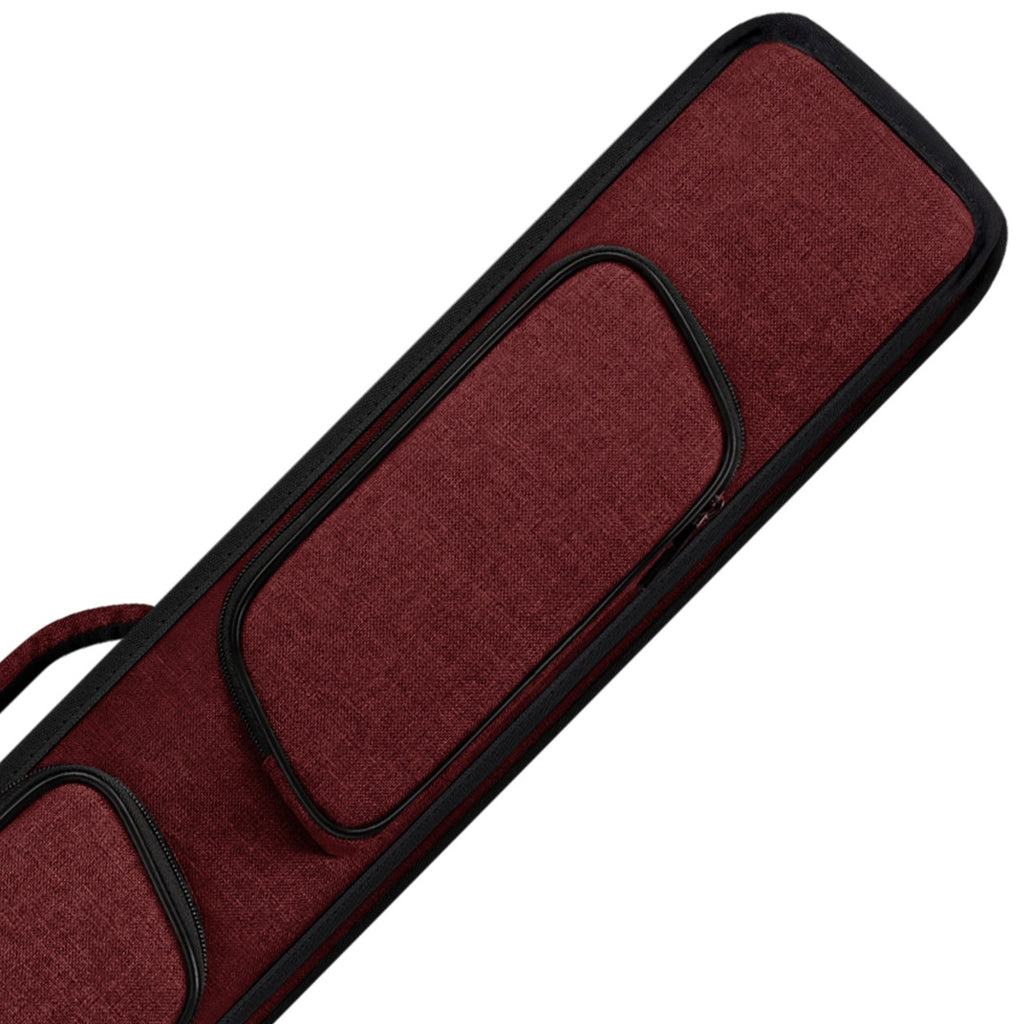 Predator Metro 3Bx5S Hard Billiards Pool Cue Stick Case (Red)