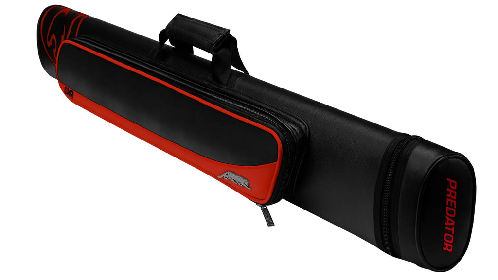 Predator C PRE ROAD 2B4S DA BLK/RED H 2Bx4S Red and Black Billiards Pool Cue Stick Case