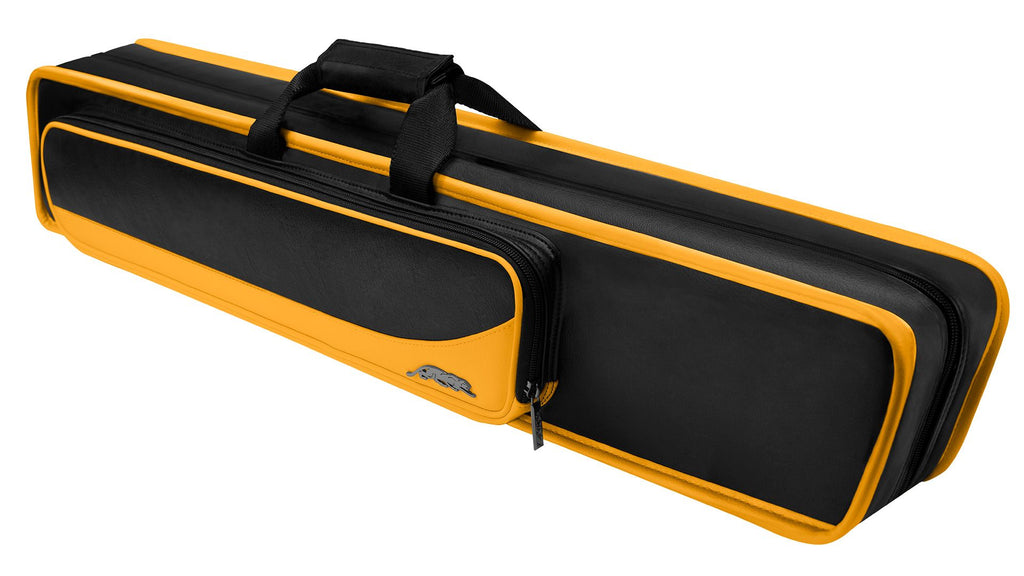 Predator Roadline Black/Yellow Soft Pool Cue Case - 4 Butts x 8 Shafts