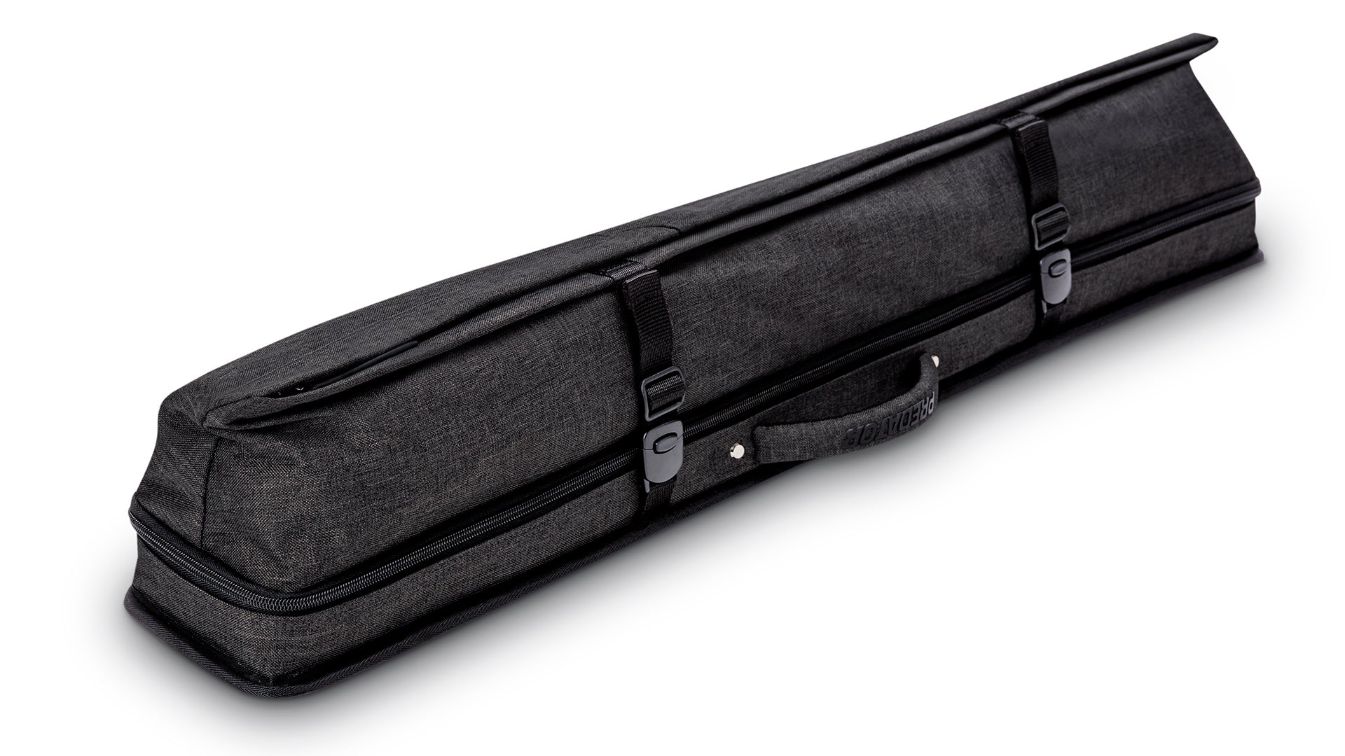 Predator Urbain Dark Gray Soft Pool Cue Case - 2 Butts x 4 Shafts