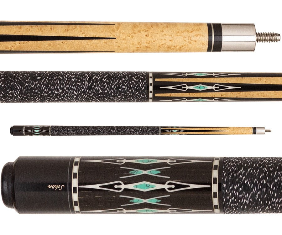 Schon CX77 58 in. Billiards Pool Cue Stick + Free Soft Case Included