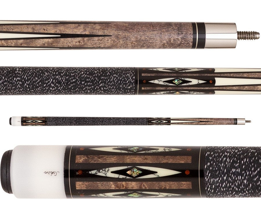 Schon CX84 58 in. Billiards Pool Cue Stick + Free Soft Case Included