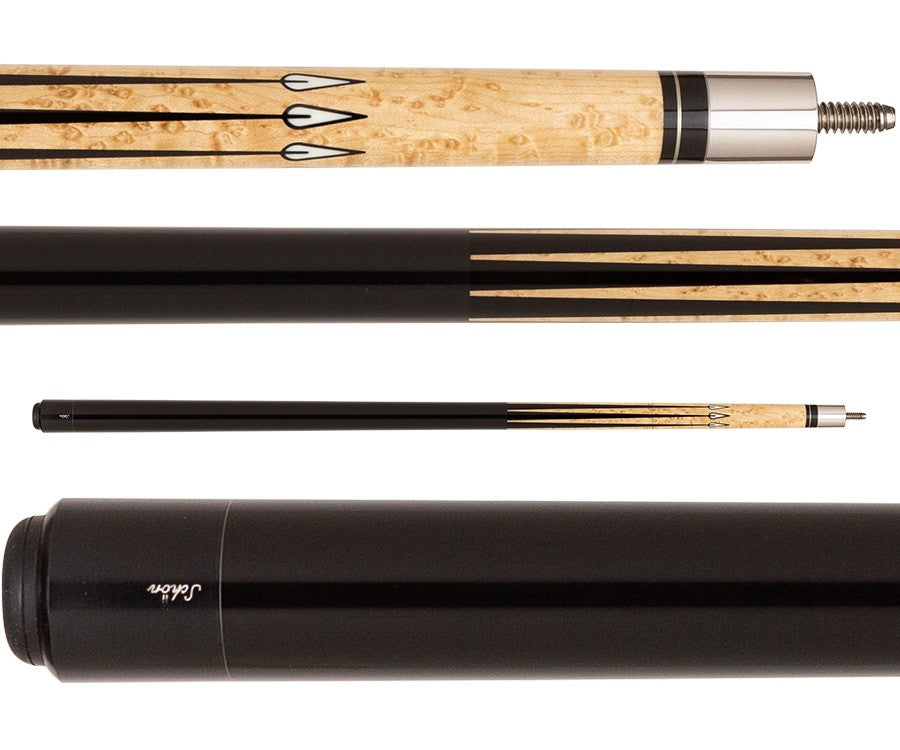 Schon CX89 58 in. Billiards Pool Cue Stick + Free Soft Case Included