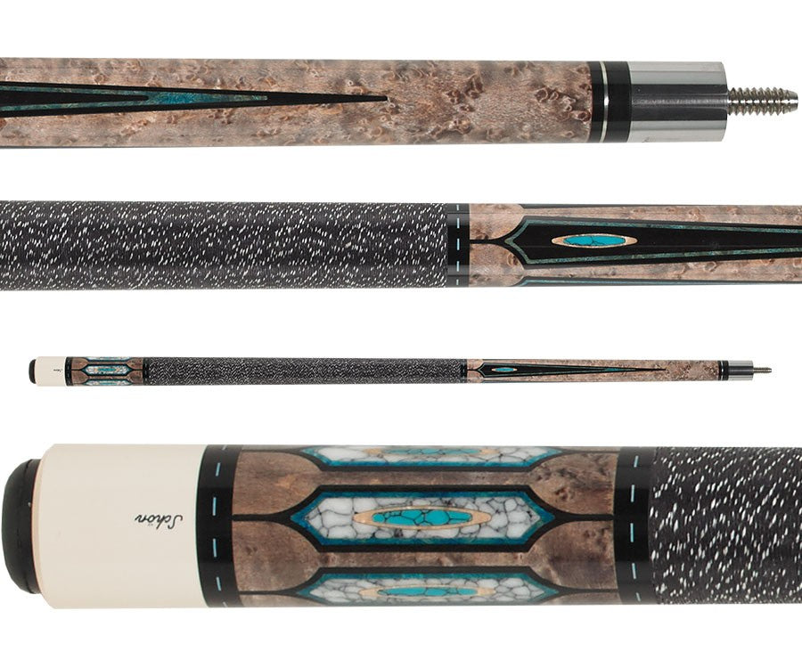 Schon CX91 58 in. Billiards Pool Cue Stick + Free Soft Case Included