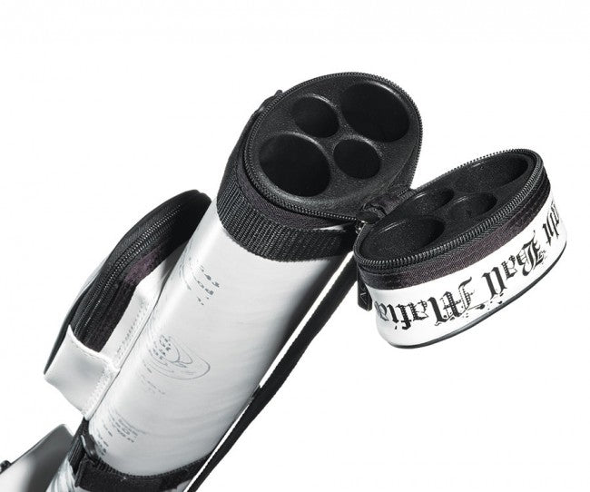 Eight Ball Mafia EBMC22E 2Bx2S White Billiards Pool Cue Stick Case