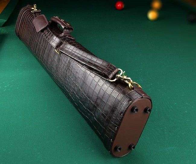Elite ECC24 2Bx4S Brown Billiards Pool Cue Stick Case
