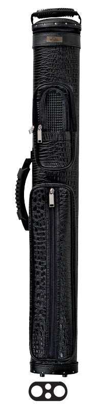 Elite ECCP22 BLACK 2Bx2S Billiards Pool Cue Stick Case
