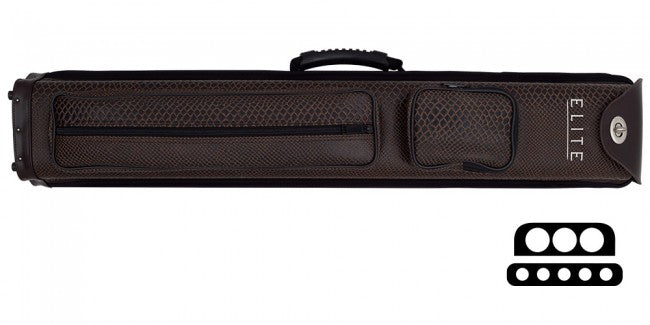 Elite 3x5 Brown ECNR35 Nexus Reserve Pool Cue Case