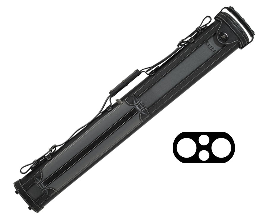 Elite ECV22 GREY 2Bx2S Billiards Pool Cue Stick Case