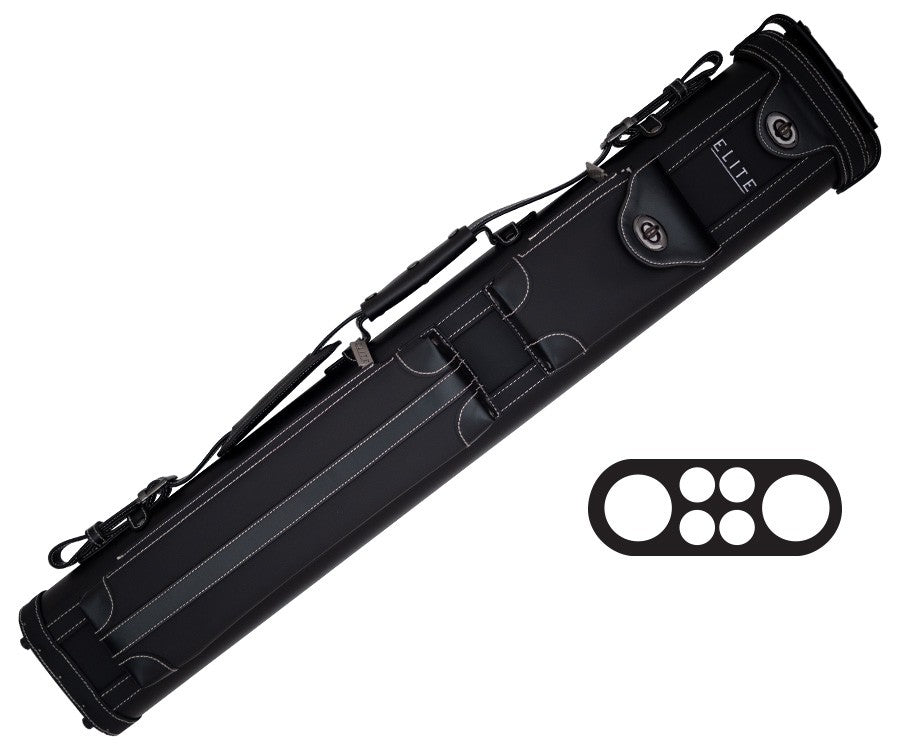 Elite ECV24 Pool Cue Case Black
