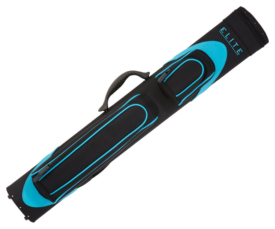 Elite ECW24 2Bx4S Black, Teal Billiards Pool Cue Stick Case