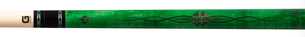 G338C2 McDermott Emerald Green Cue of the Month March 2023