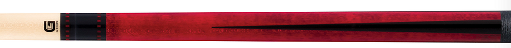 McDermott G-Series G343 Michigan Maple Red Stained Cue