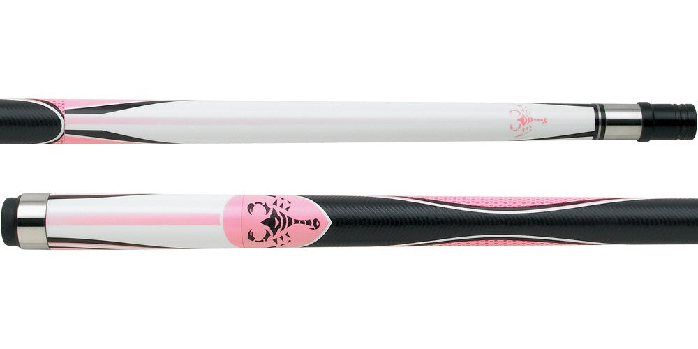 Scorpion GRP06 58 in. Pink Billiards Pool Cue Stick