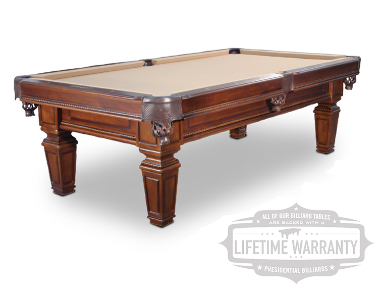 Presidential Hartford Pool Table - coolpooltables.com