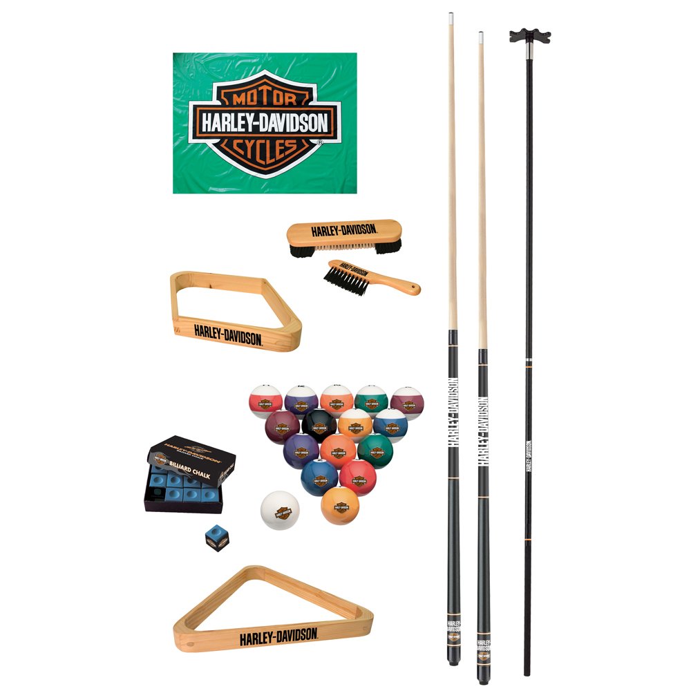 Harley-Davidson - Billiards Pool Table Starter Accessory Kit HDL-11150
