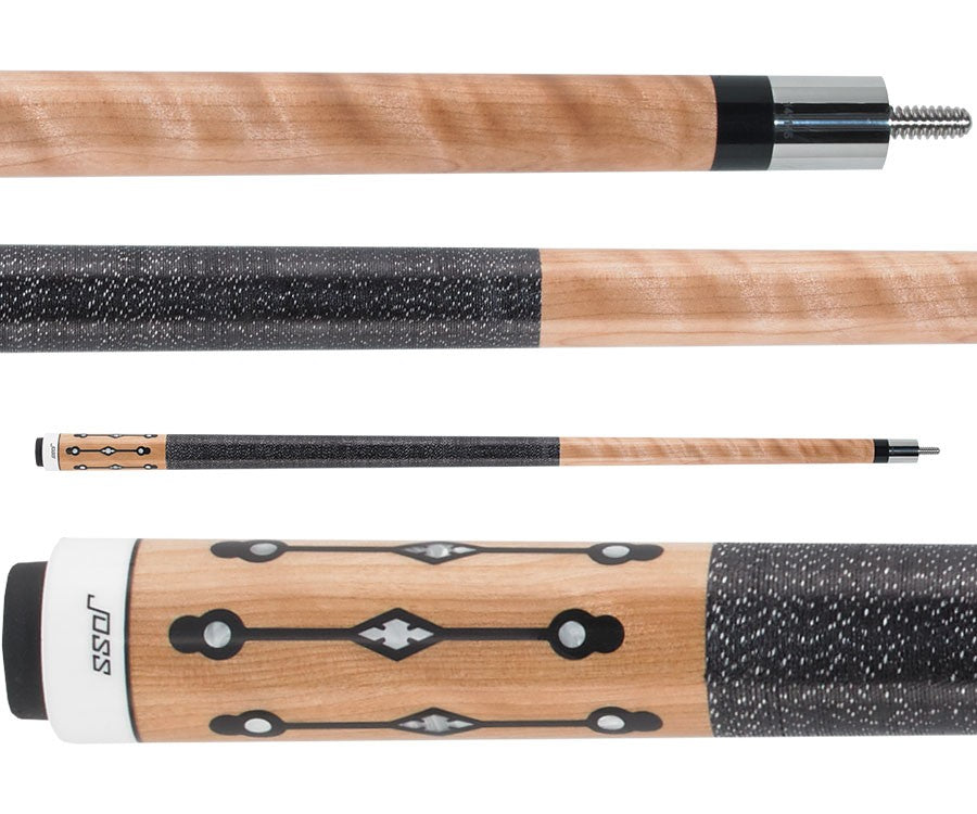 Joss JOS02 58 in. Billiards Pool Cue Stick + Free Hard Case Included