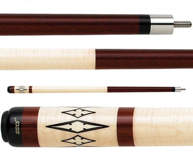 Joss JOS74 58 in. Billiards Pool Cue Stick + Free Hard Case Included