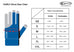 KAMUI Billiard Glove - Quickdry - for Right Hand Black X-Small