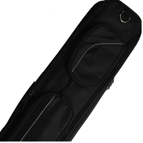 KXS34BK 3Bx4S Soft Black Billiards Pool Cue Case