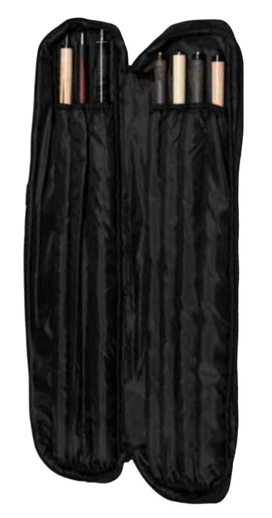 KXS34BK 3Bx4S Soft Black Billiards Pool Cue Case
