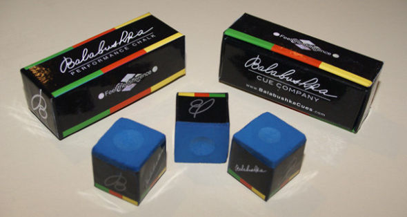 Balabushka Pool Cue Chalk - Blue (3 pc. box)