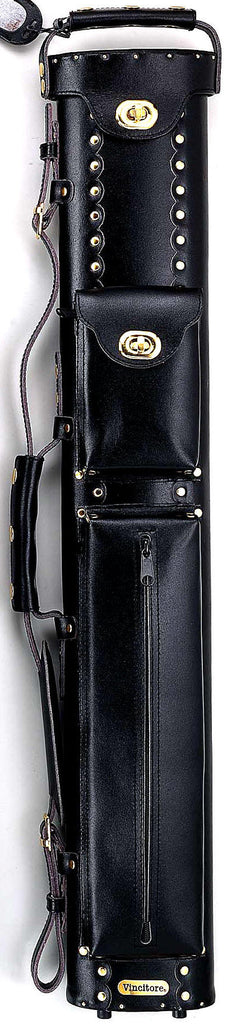 Vincitore LC24 2Bx4S Black Billiards Pool Cue Stick Case