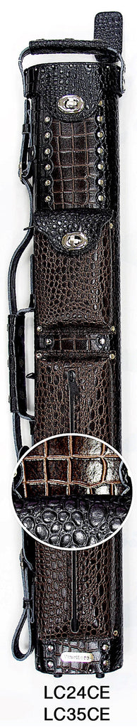Southern Game Rooms LC35CE 3Bx5S Black/Brown Billiards Pool Cue Stick Case
