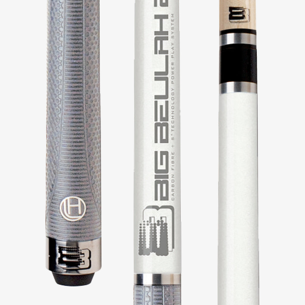 Lucasi LHBB2W 58 in. Break Billiards Pool Cue Stick + Free Lucasi Velvet Soft Case