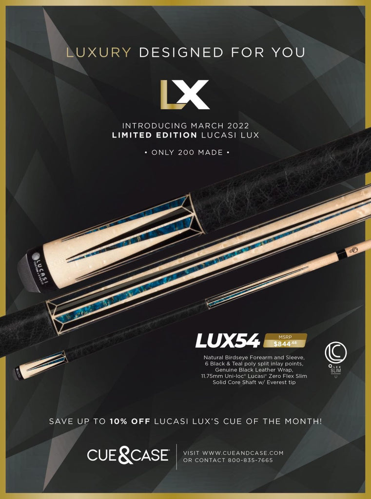 Lucasi LUX54 58 in. Billiards Pool Cue Stick