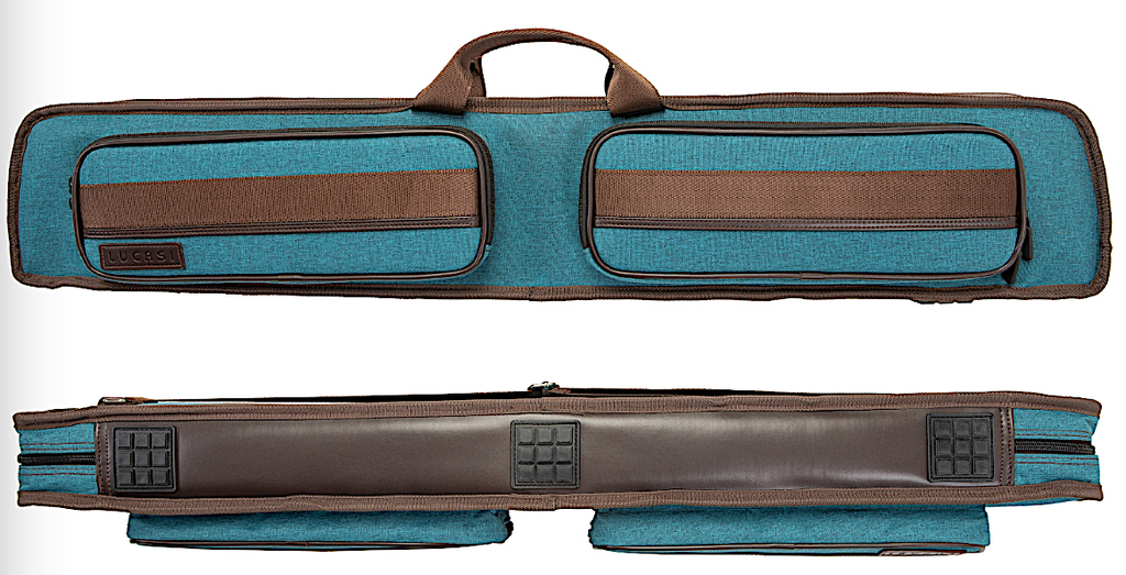 Lucasi Duo 3B/5S LZDU35BL Soft Case - Blue/Brown
