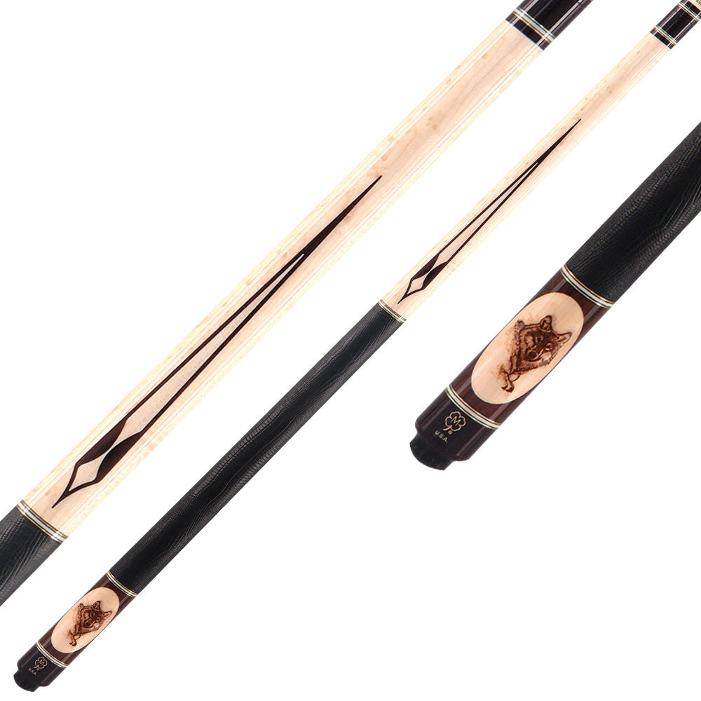 McDermott MCDG-320 58 in. Billiards Pool Cue Stick + Free Soft Case Included