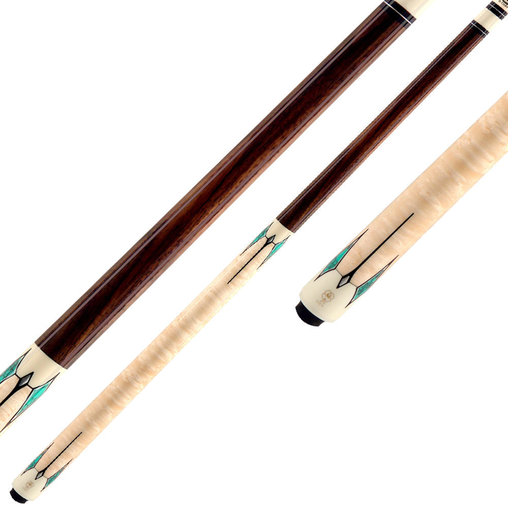 McDermott MCDG-411 58 in. Billiards Pool Cue Stick + Free Soft Case Included