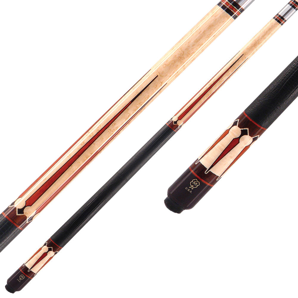 McDermott MCDG-702 58 in. Billiards Pool Cue Stick + Free Soft Case Included