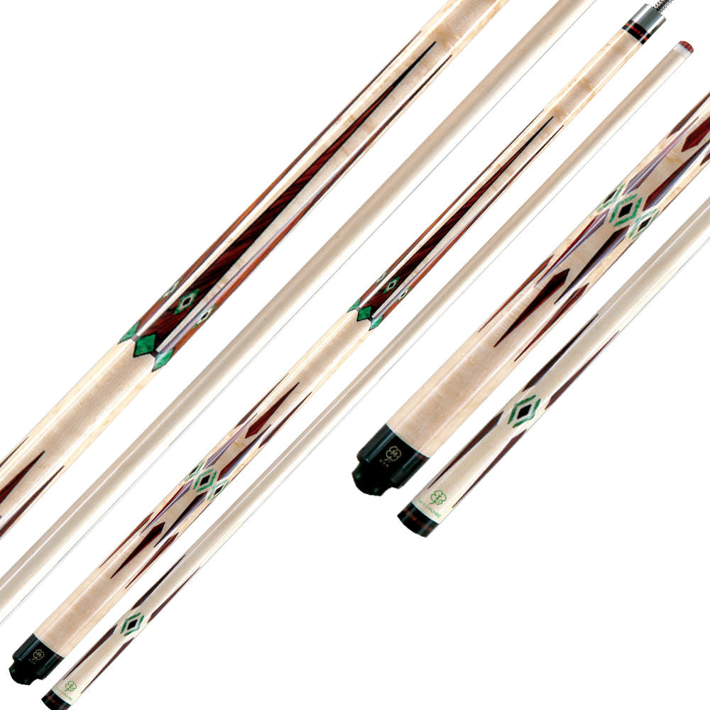 McDermott MCDG-708 58 in. Billiards Pool Cue Stick + Free Soft Case Included