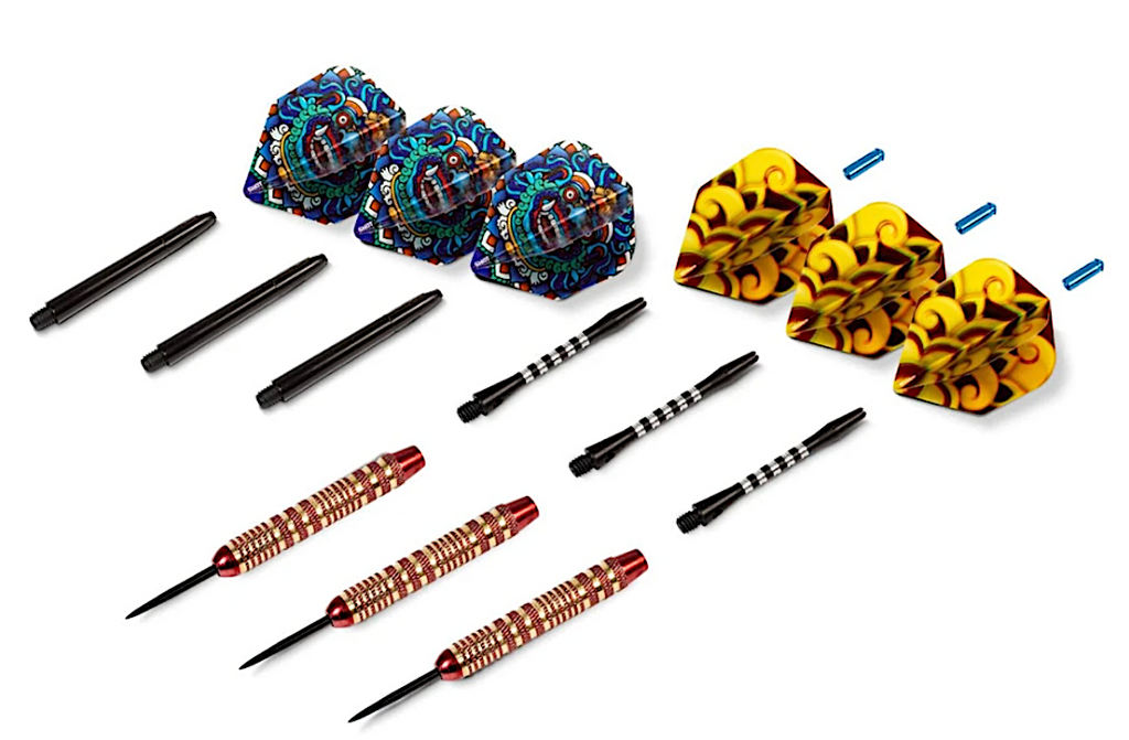 Mystic Red Steel Tip Dart Set 23gm