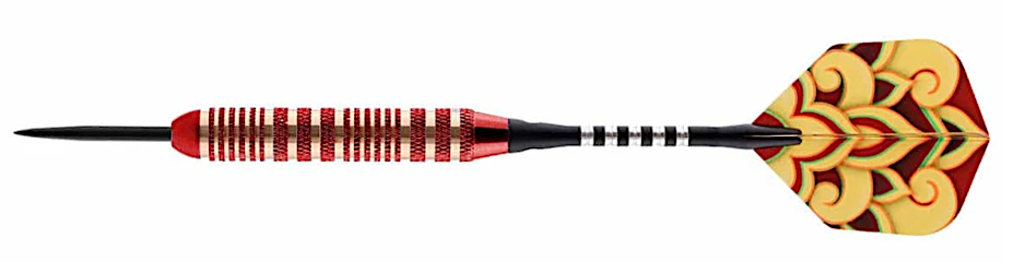 Mystic Red Steel Tip Dart Set 23gm